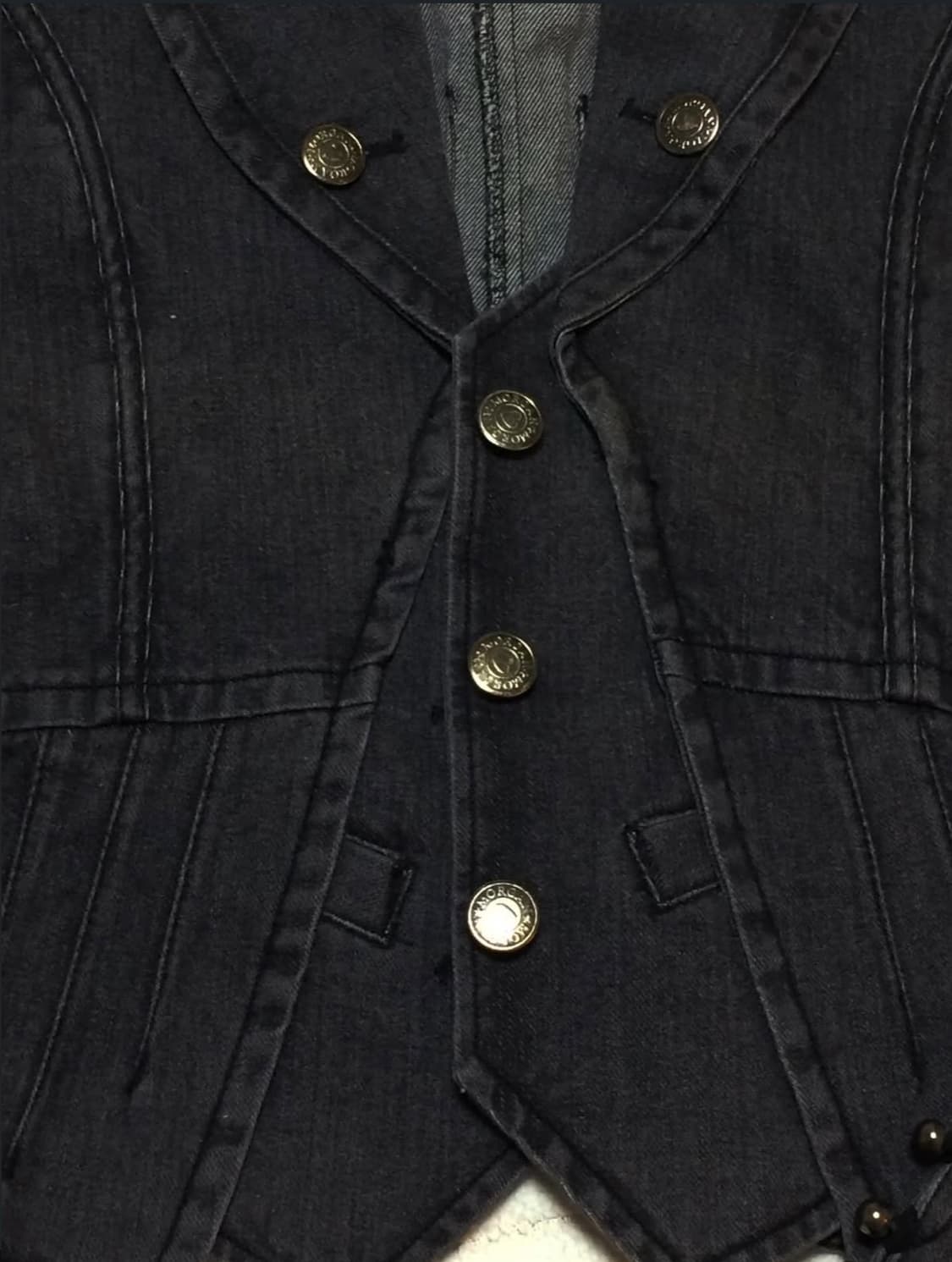 ꧁Morgan de Tois Classic Denim Jacket ꧂ 상품이미지6