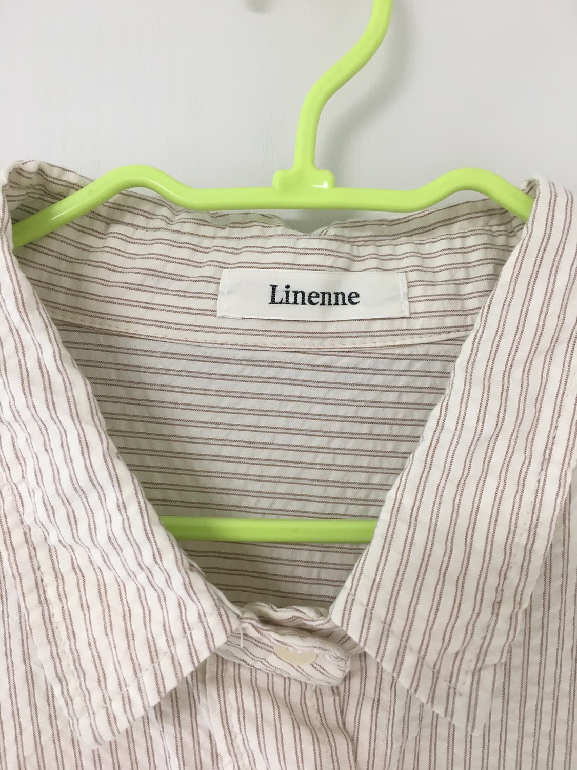 리넨느 bake stripe 셔츠원피스 상품이미지6