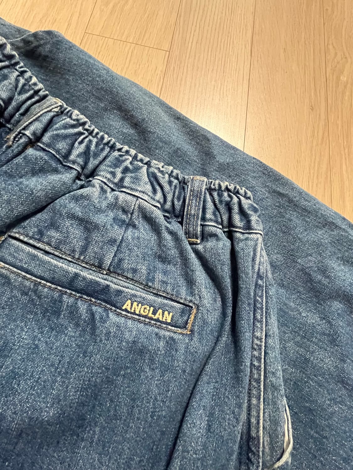 anglan Stone Vintage Denim Balloon Pants 상품이미지2