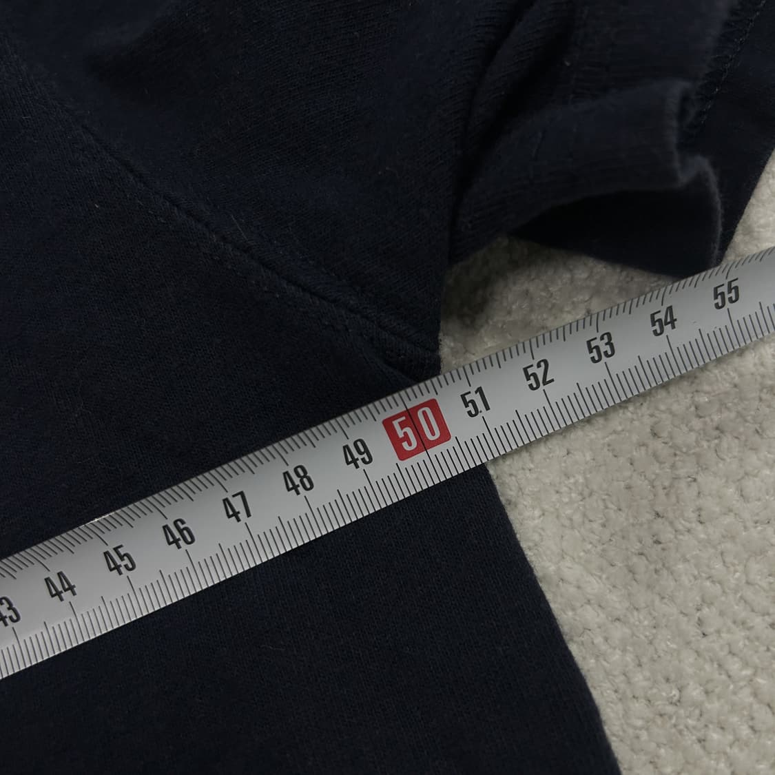 챔피온 빅 로고 반팔 티셔츠 네이비 m 상품이미지4