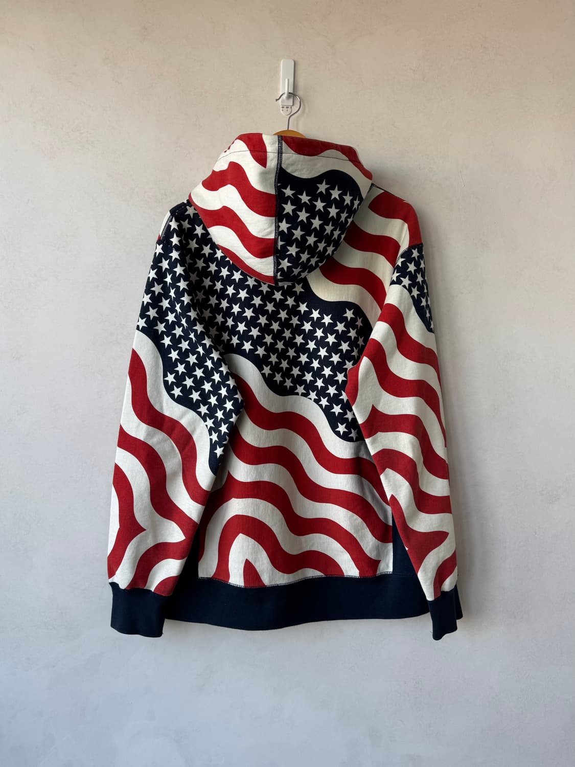 Fw14 슈프림 American Flag 박스로고 후드티 상품이미지8