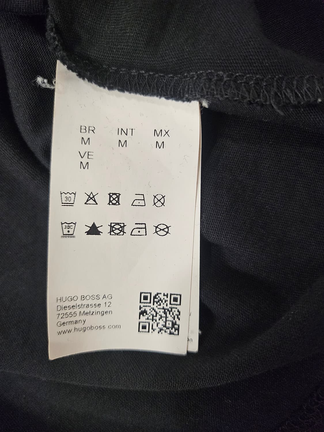 휴고보스 그래픽 반팔 티 블랙 상품이미지9