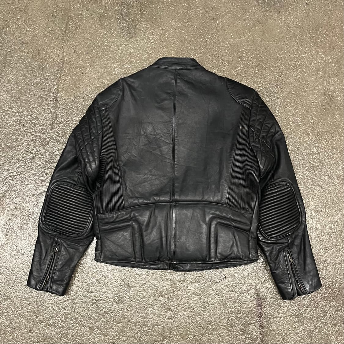 90s 빈티지 퀼티드 더블 라이더 자켓 (100-105) 상품이미지3