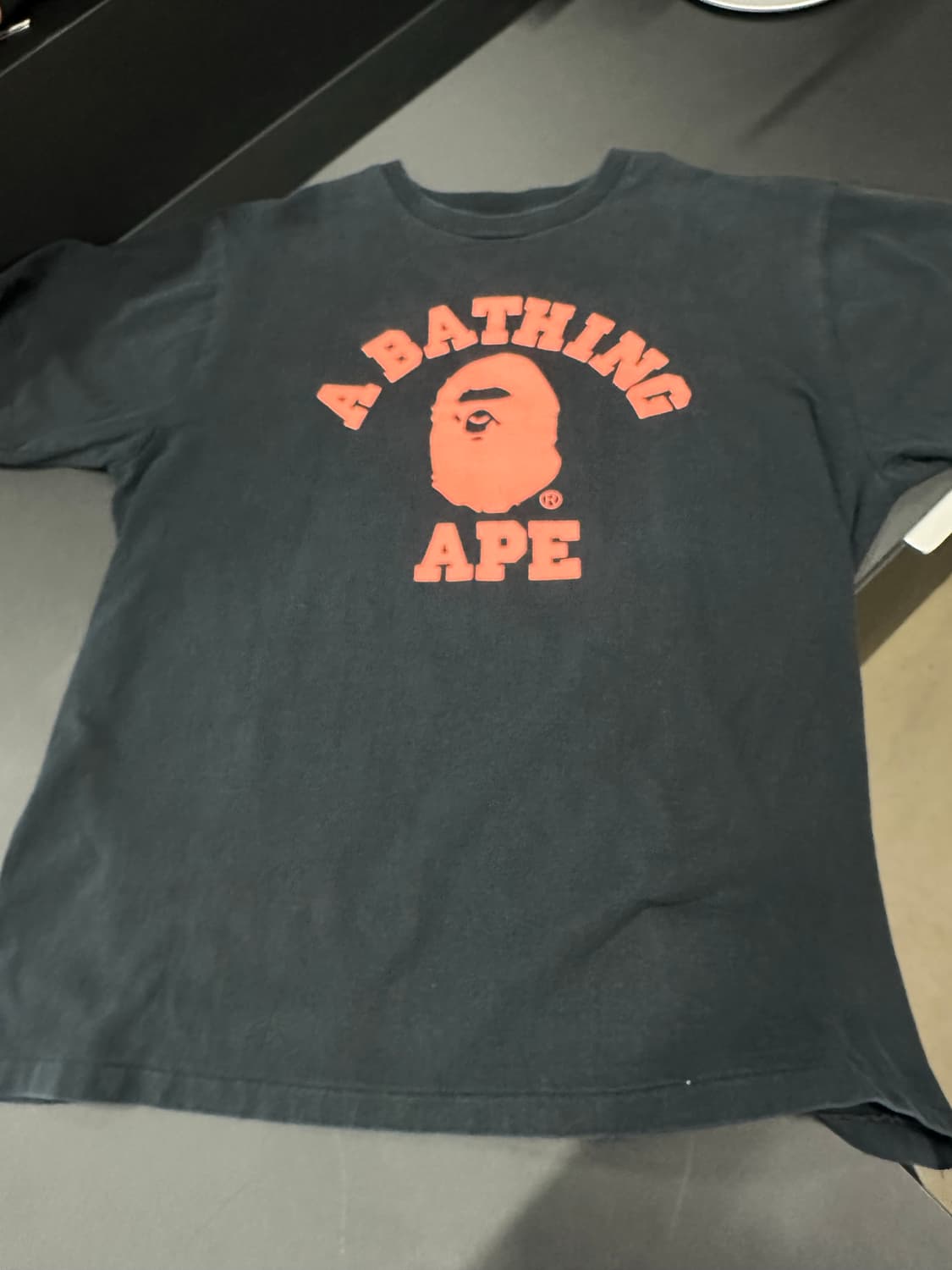 90‘s 베이프 OG 컬리지 반팔 사루티 상품이미지4