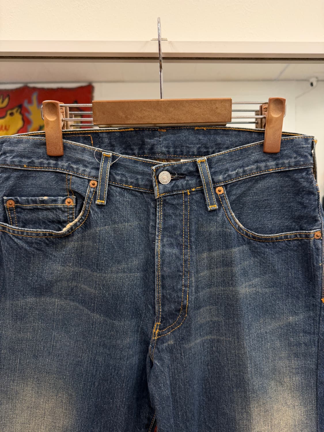 00s Levis 리바이스 501 빈티지 데님 팬츠 (31inch) 상품이미지2