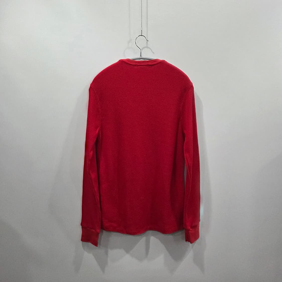 폴로랄프로렌 우먼 와플 레드 롱슬리브 L 상품이미지5