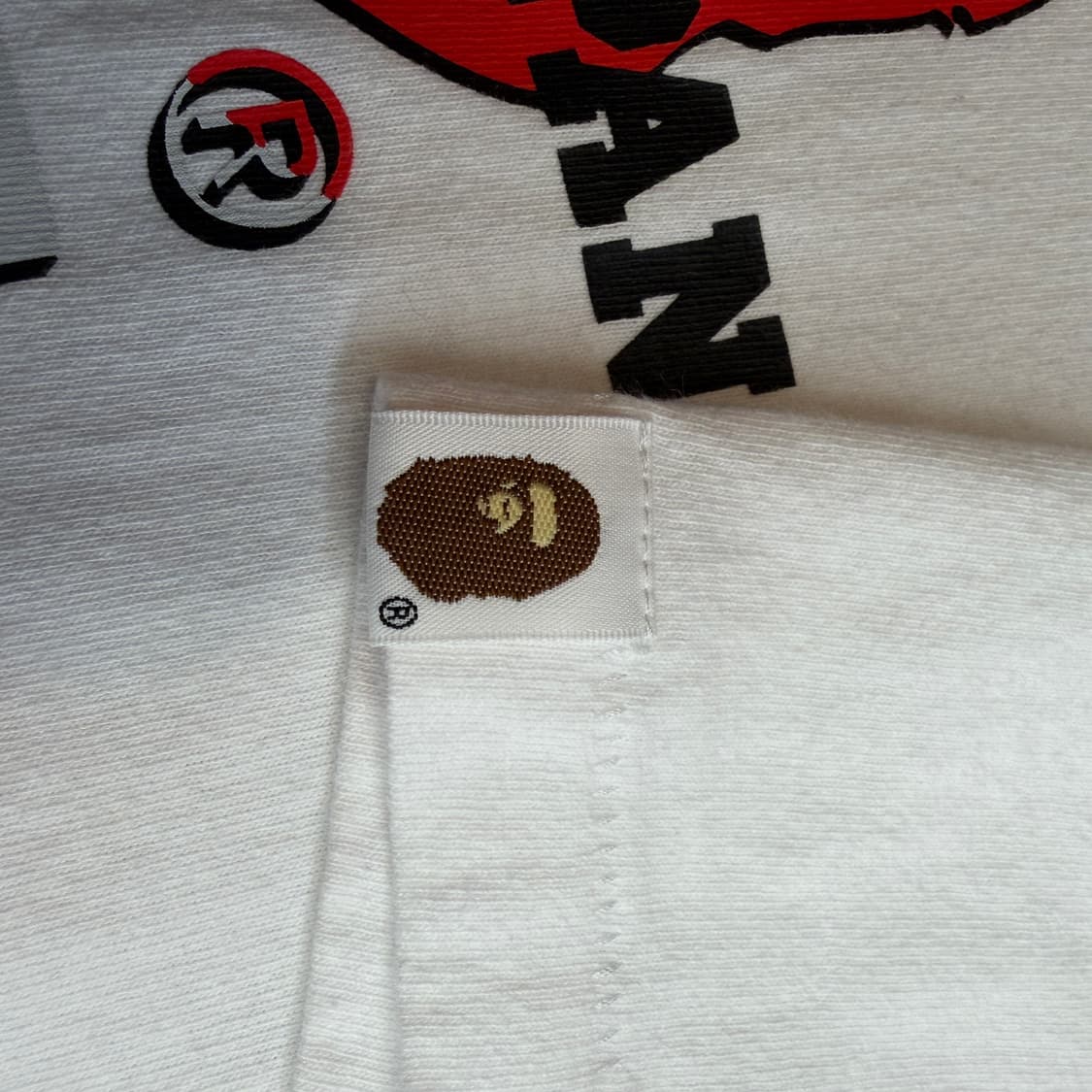 베이프 재팬 컬리지 티셔츠 [ 105-110 ] 상품이미지4