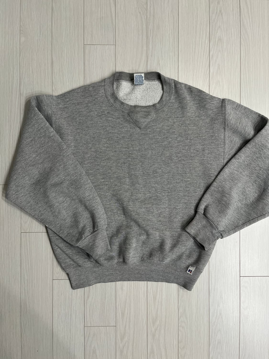 90s 빈티지 러셀 스웻셔츠 그레이 M made in USA 상품이미지1