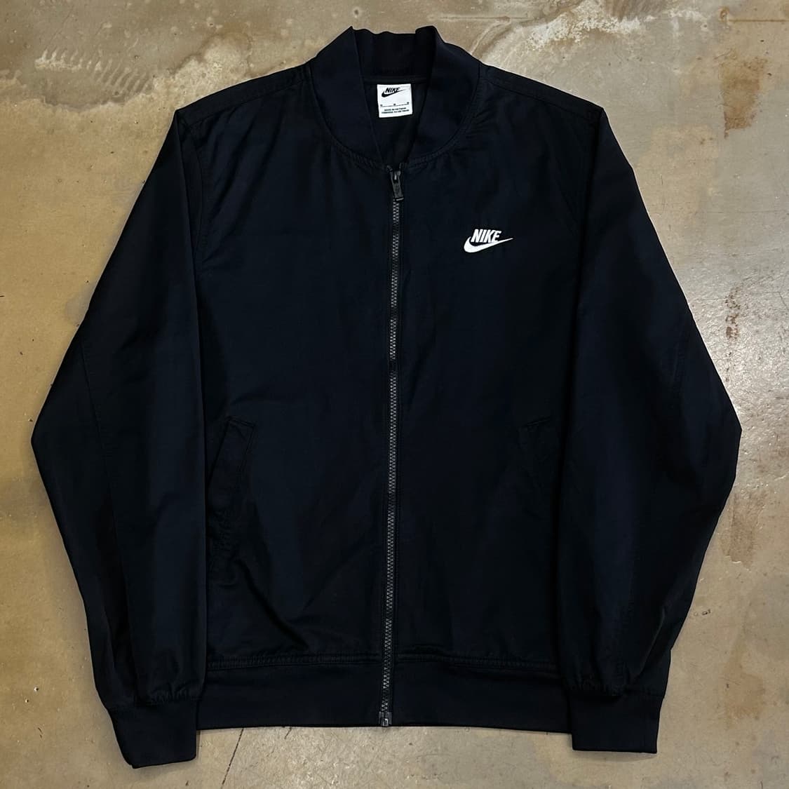 M 나이키 블랙 우븐 자켓  상품이미지2