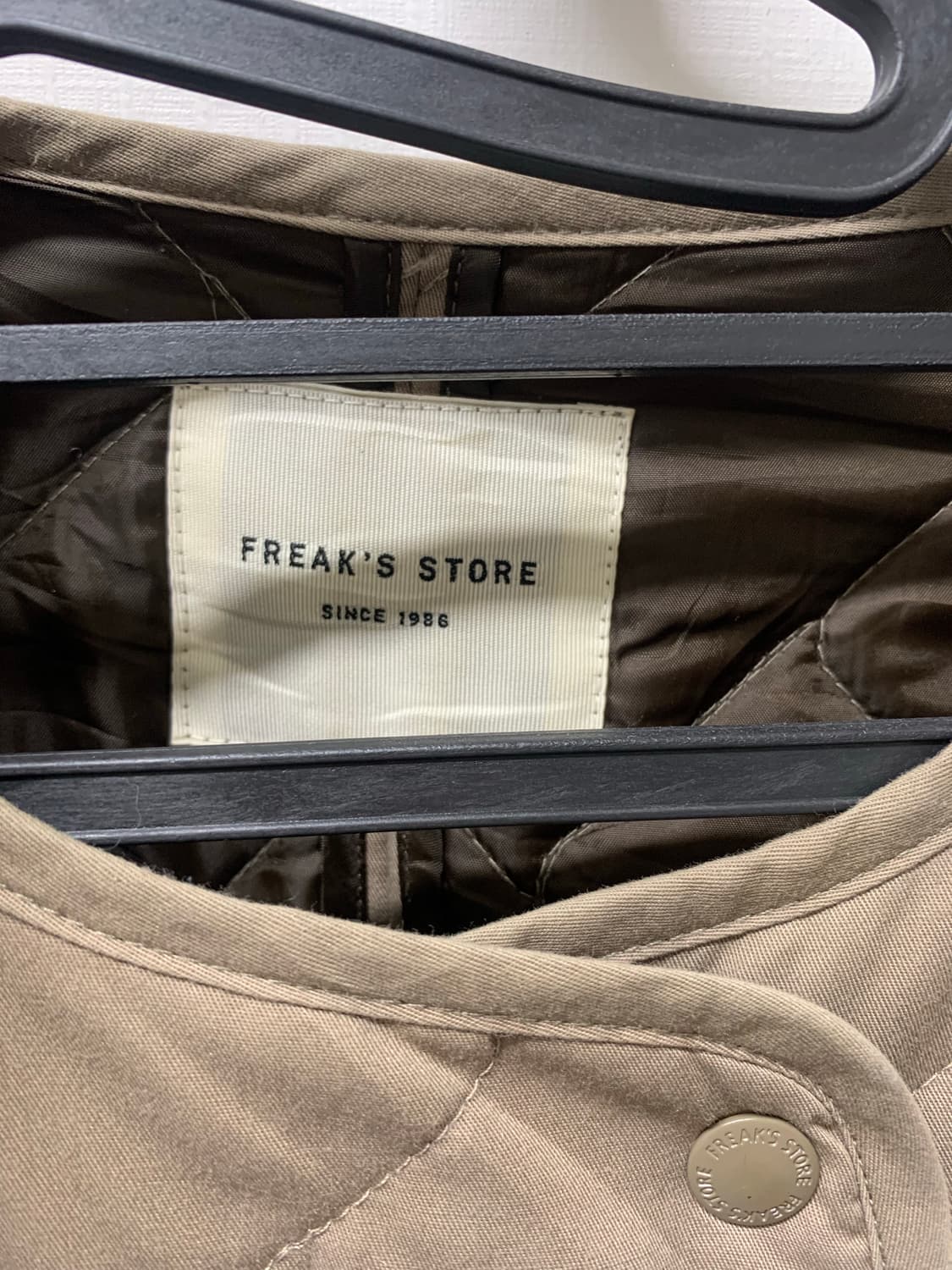 빈티지 퀼팅 점퍼 상품이미지2