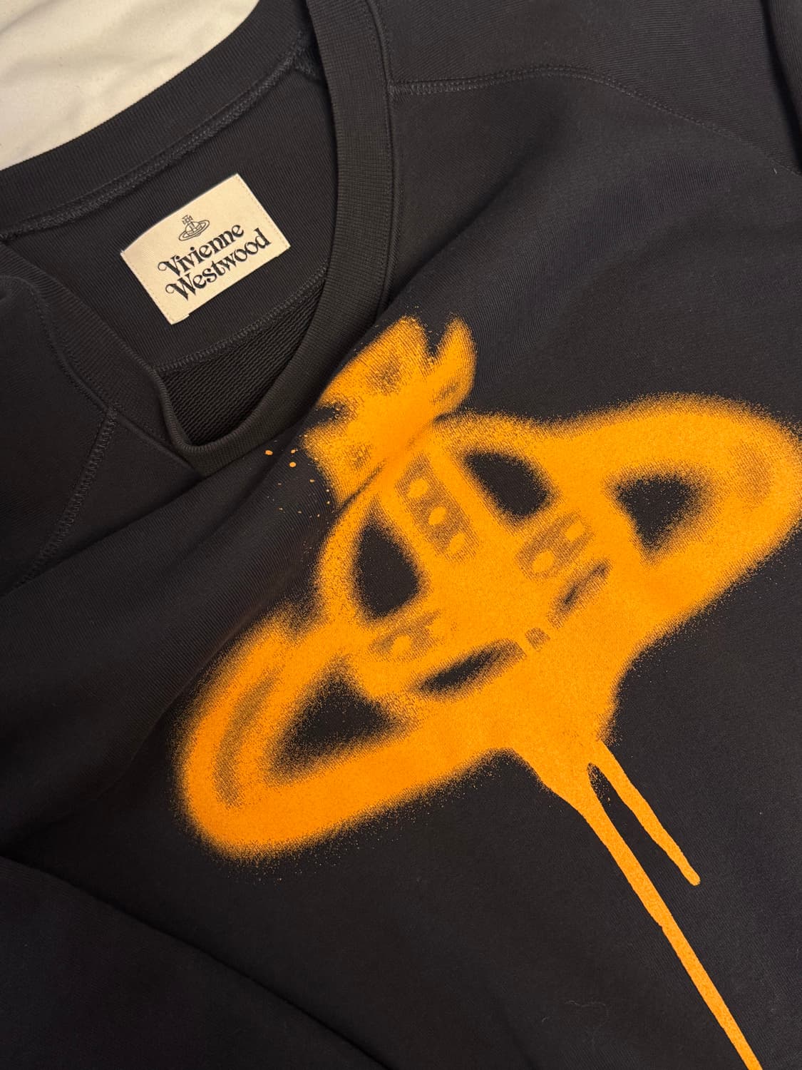 비비안웨스트우드 SPRAY ORB RAGLAN SWEATSHIRT  상품이미지2