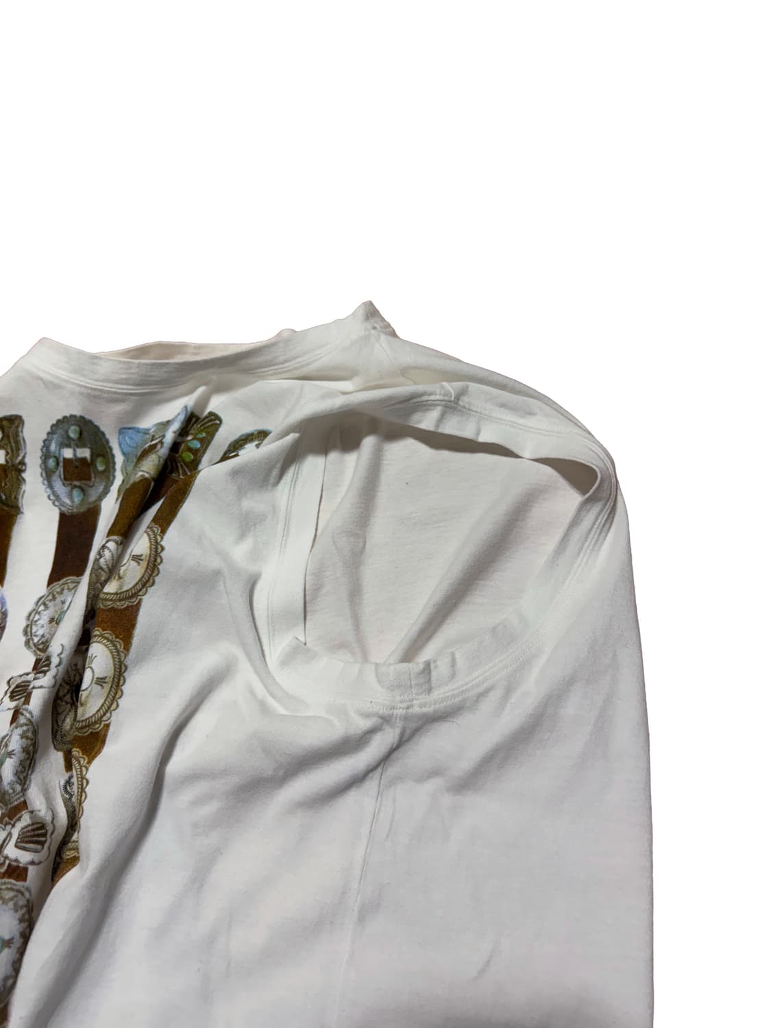 캐피탈 텐지쿠 슬리브리스 티셔츠 화이트 상품이미지5