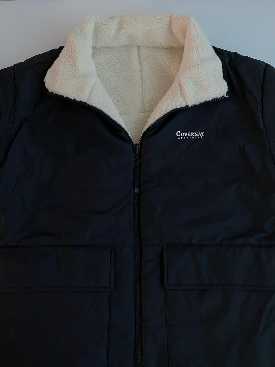 커버낫 리버시블 후리스점퍼 상품이미지3