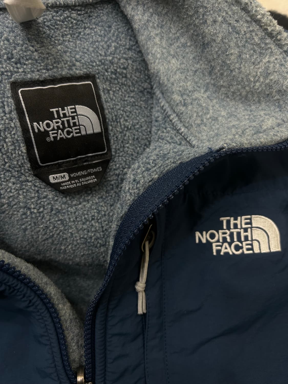 [여성M]노스페이스 데날리 후리스 자켓/아이스블루 상품이미지5