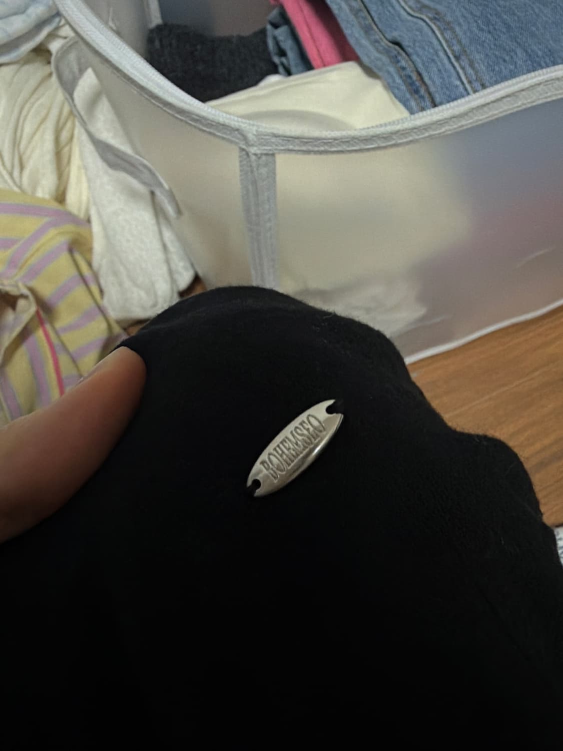 보헤미안서울 후드원피스 상품이미지2