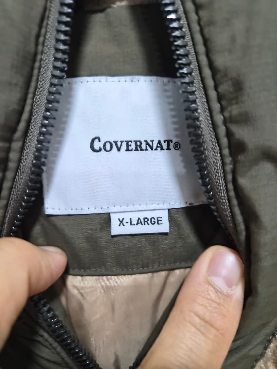 XL) 커버낫 헤비 플리스 점퍼 팝니다 상품이미지3