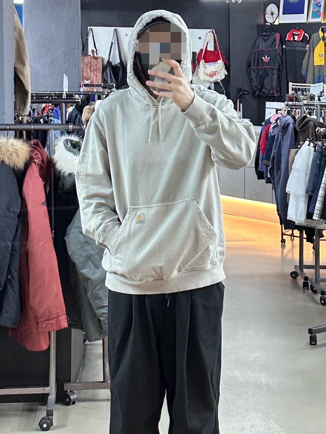 칼하트 오버핏 후드 상품이미지2