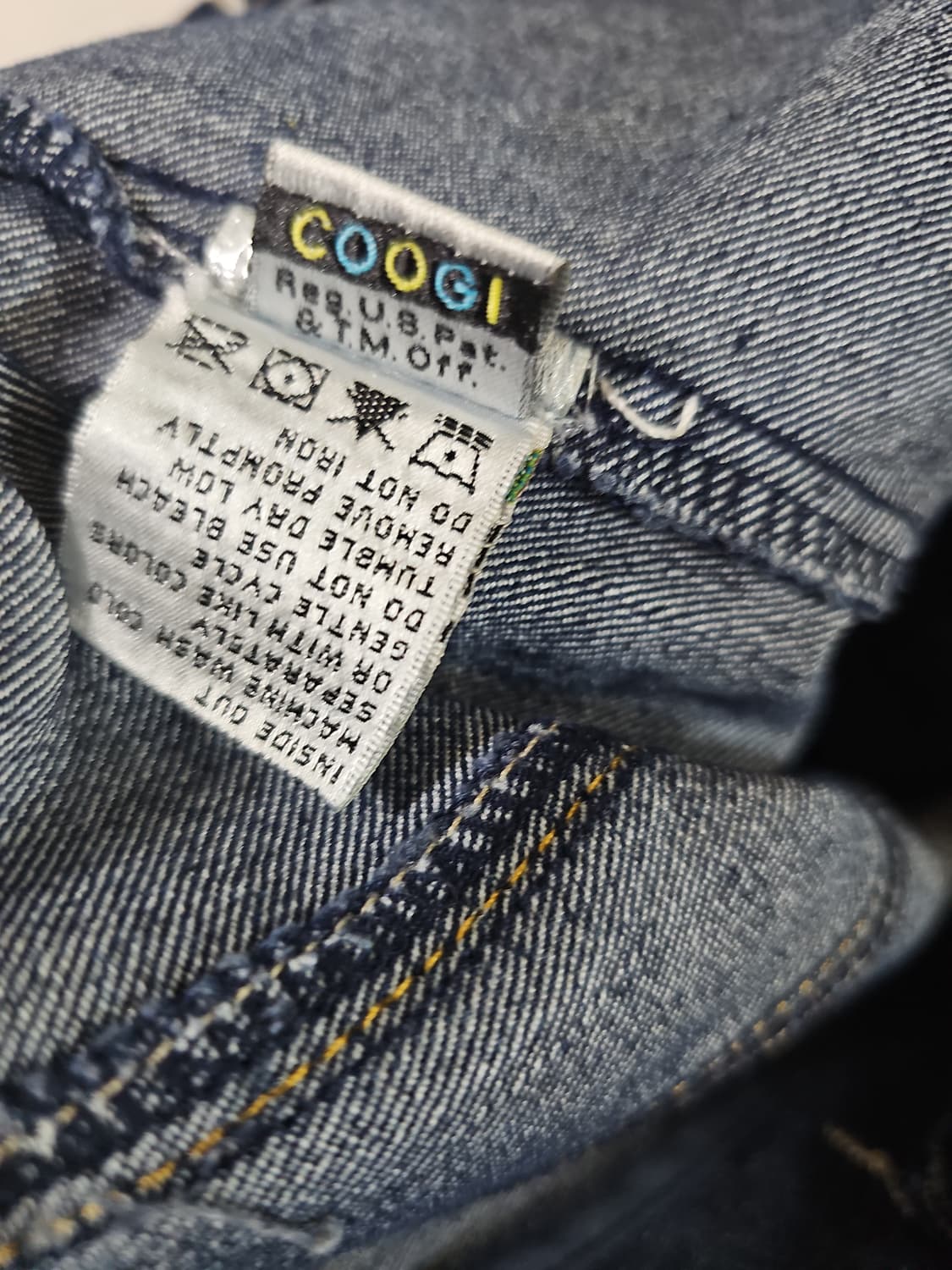 COOGI 쿠지 빈티지 여성 데님 베스트 y2k 쿠기 상품이미지10