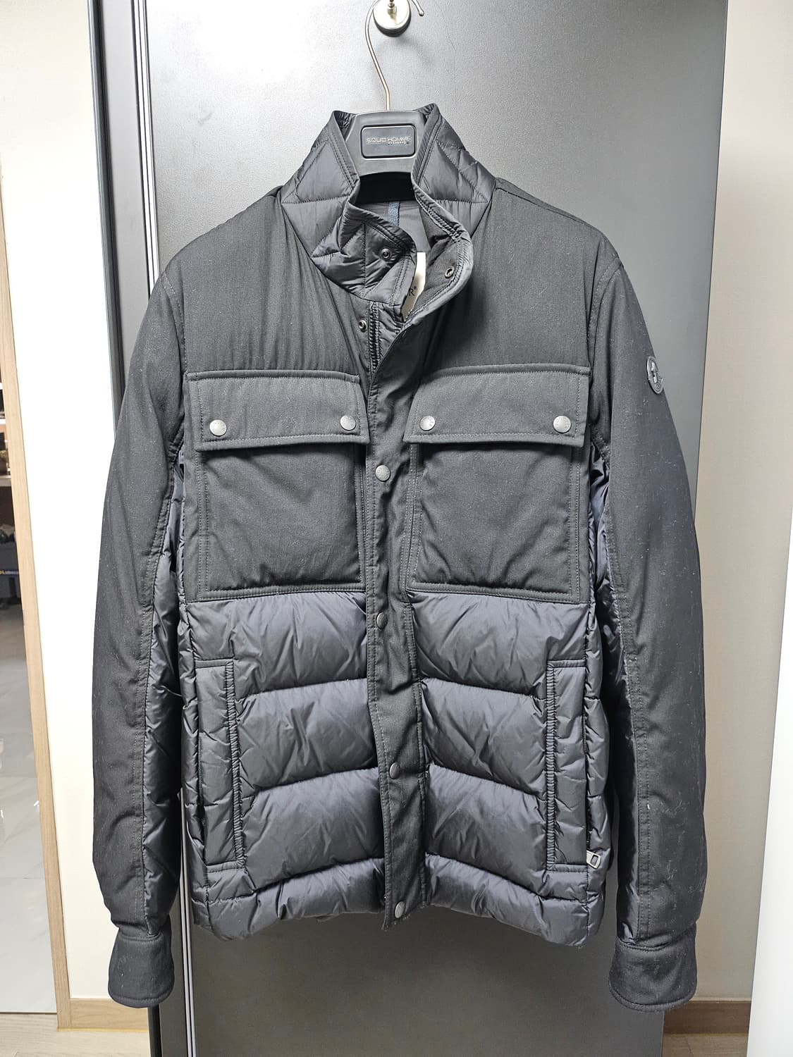 몽클레어 블랙와펜 tg3 decroux giubbotto black 상품이미지1