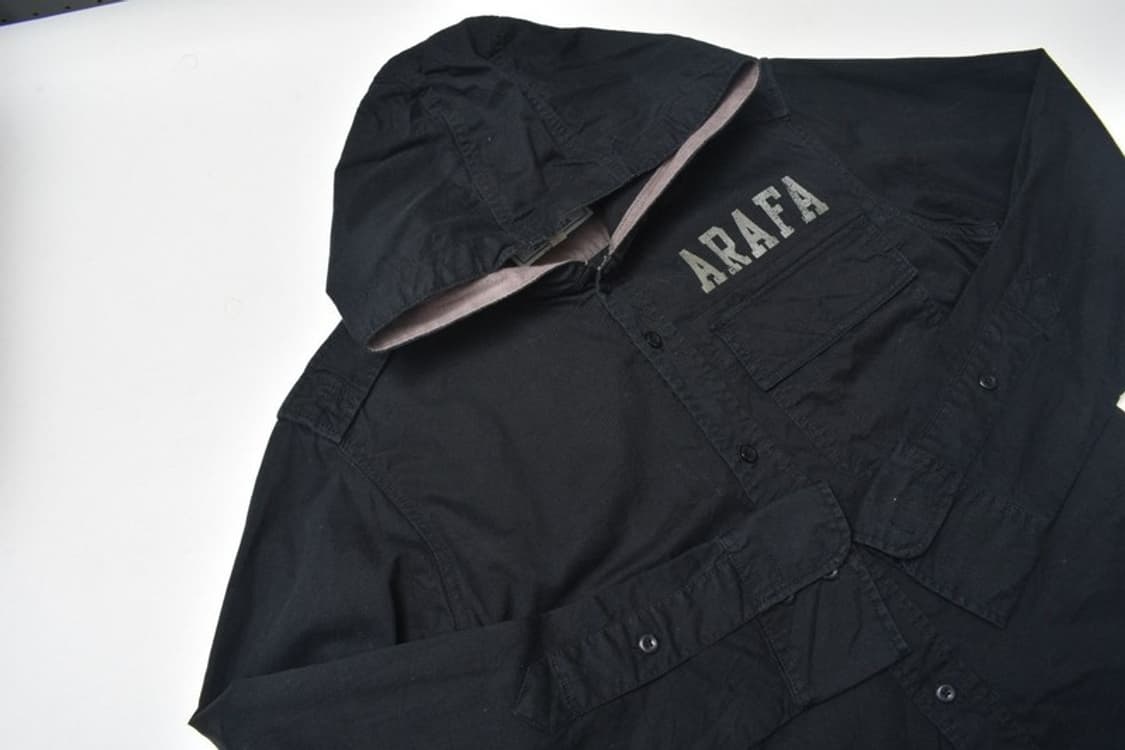 아비렉스 후드 셔츠 남방 M 상품이미지4