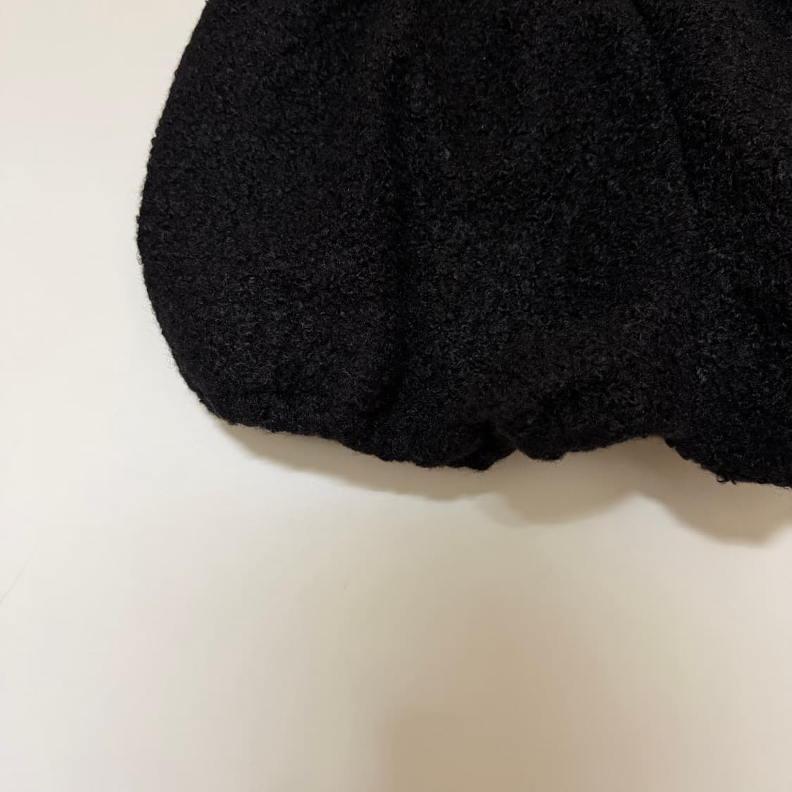 새상품 뽀글이 반바지 (블랙) 상품이미지3