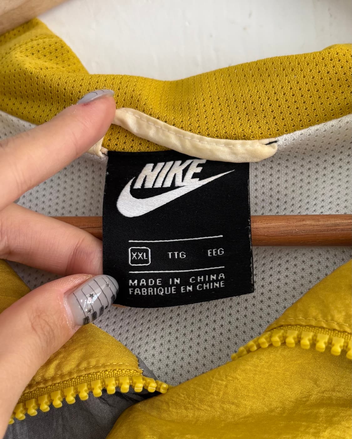 Nike 나이키 옐로우컬러 더블스우시 바람막이 상품이미지8