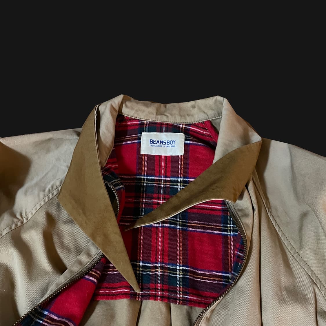 빔즈보이 Beams Boy scarf collar jacket 상품이미지2