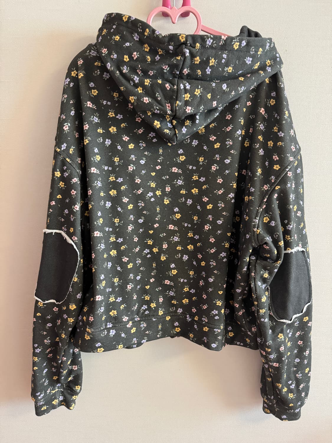 펀프롬펀 패치 포인트 후디, 블랙 상품이미지5