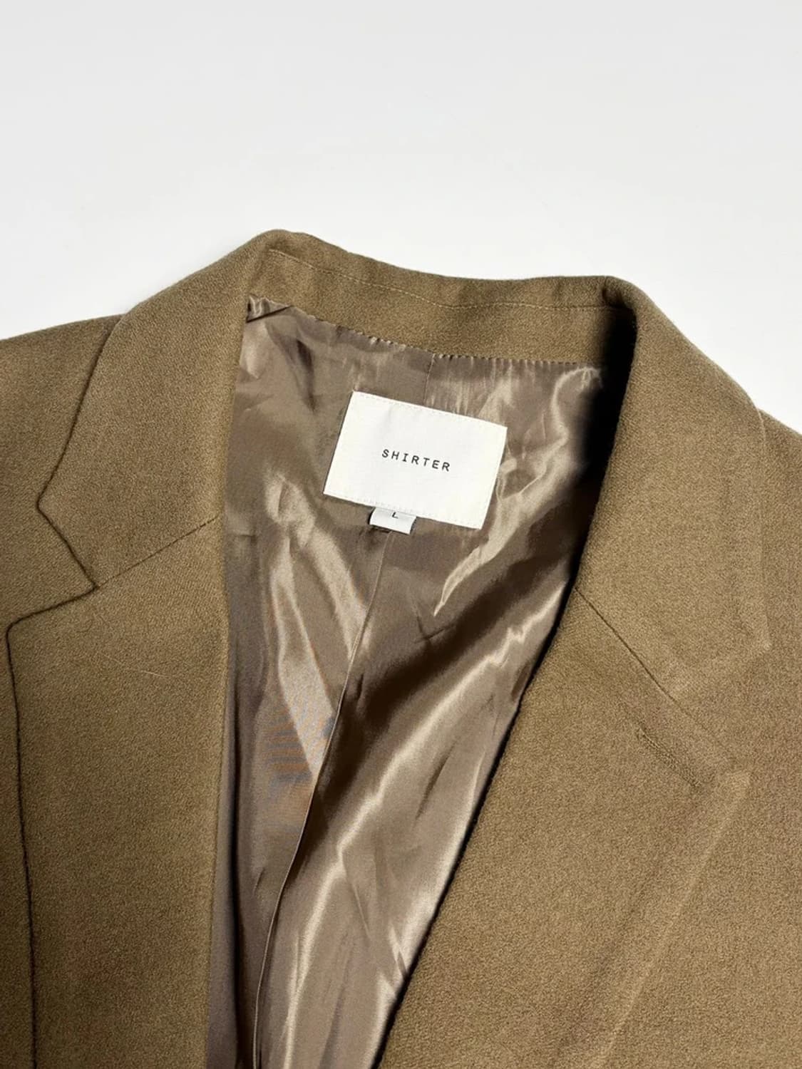 셔터 SHIRTER 22FW 울 플란넬 블레이저 자켓 R1285 상품이미지5