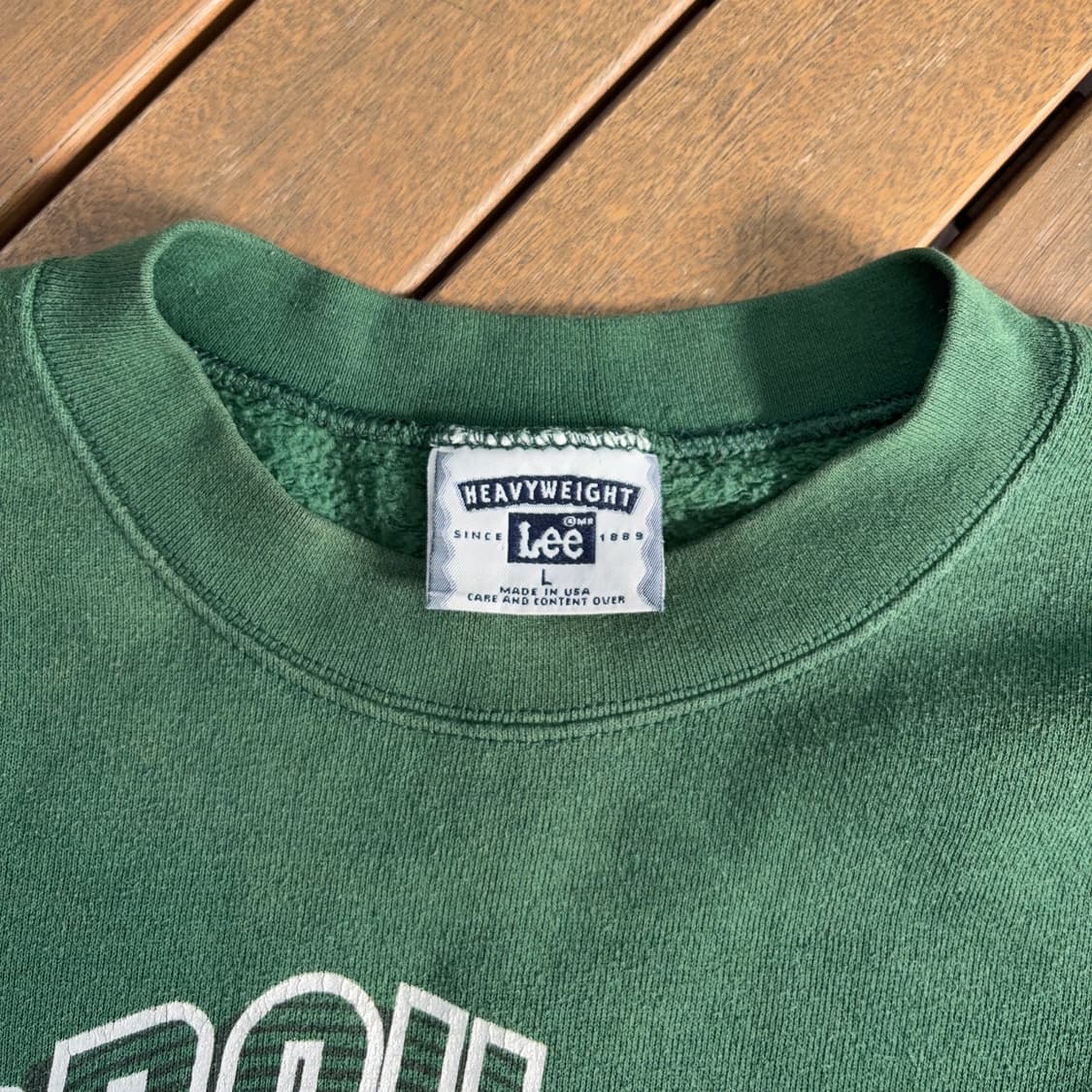 90s USA 리 Lee 헤비웨이트 마셜 대학교 스웻셔츠 상품이미지8