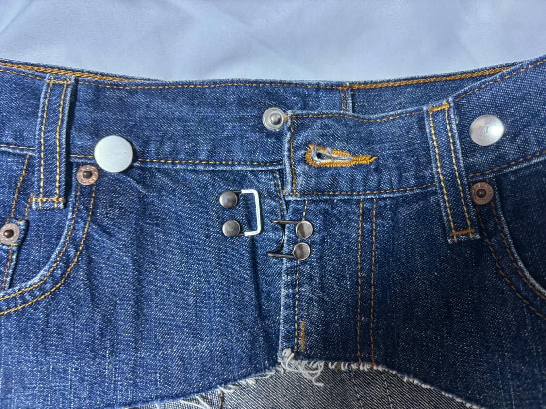 리바이스 리메이크 랩스커트 상품이미지6