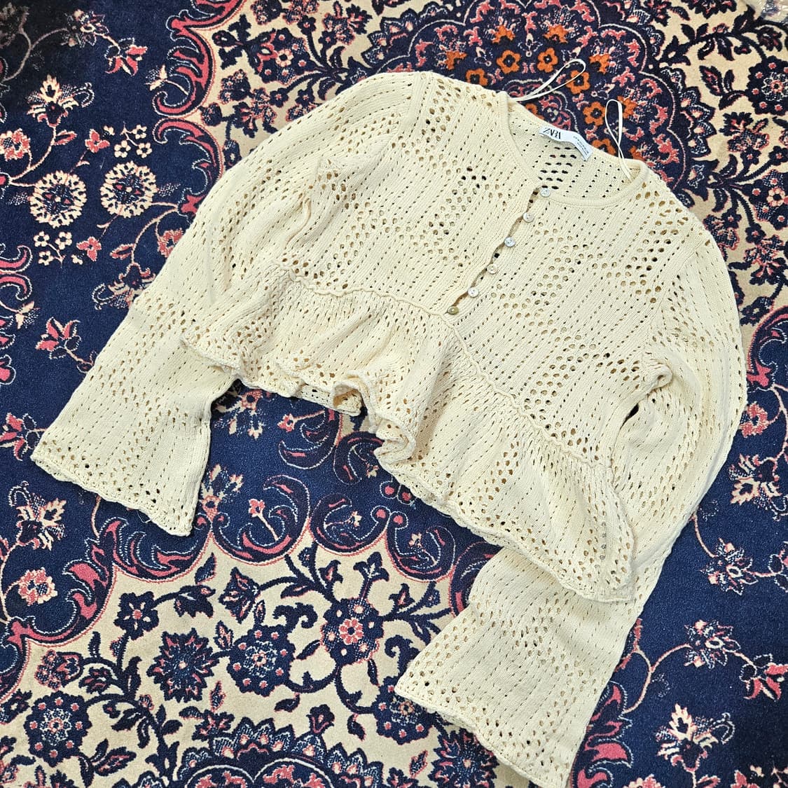 자라(ZARA) 크로셰 니트탑 상품이미지3