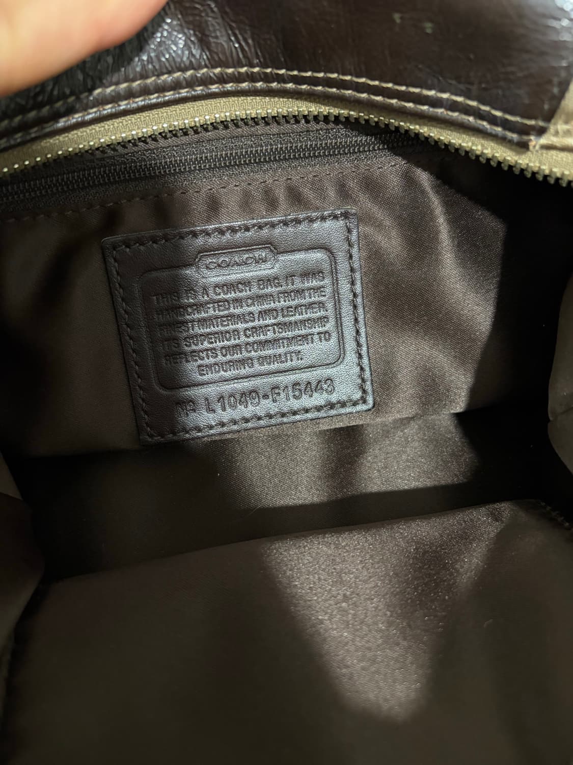 코치 미니 핸드백 상품이미지4