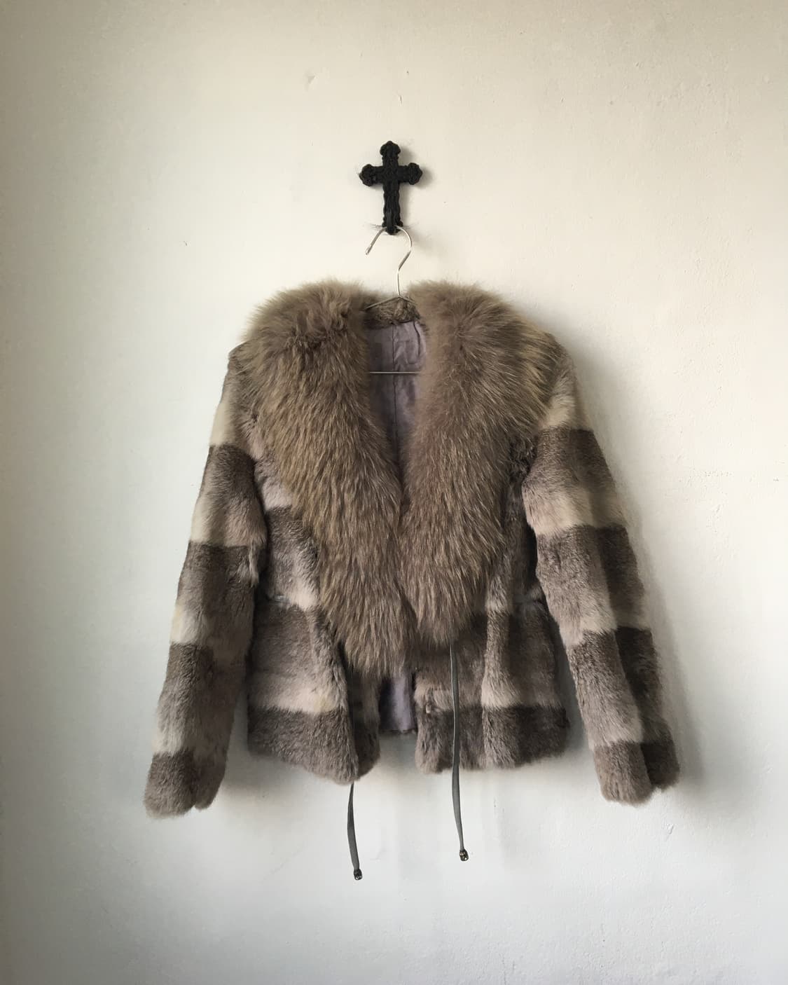 Mixed fur jacket 상품이미지2