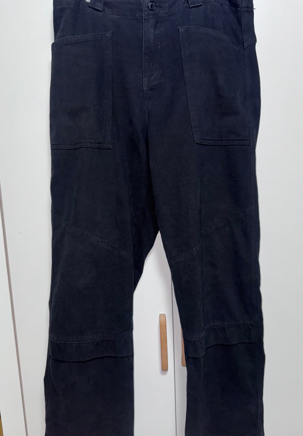 플라스틱프로덕트 웨이브 지퍼 팬츠 블랙 M 상품이미지5