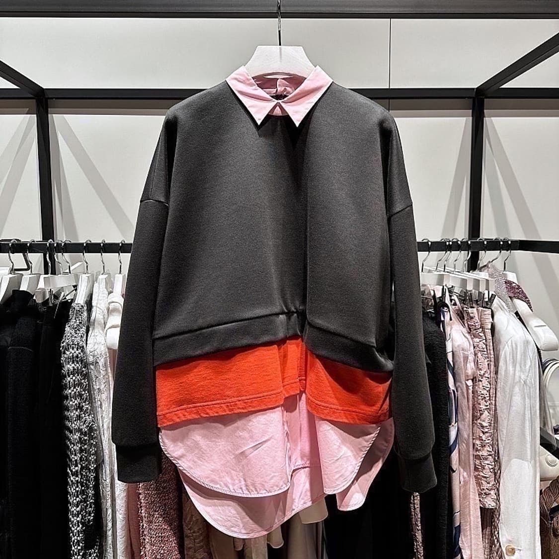 (정품/새상품)  엔폴드 여성 레이어드 풀오버 상품이미지1