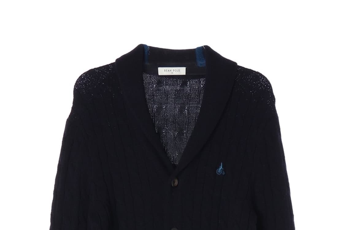 빈폴 꽈배기 가디건 M 상품이미지3