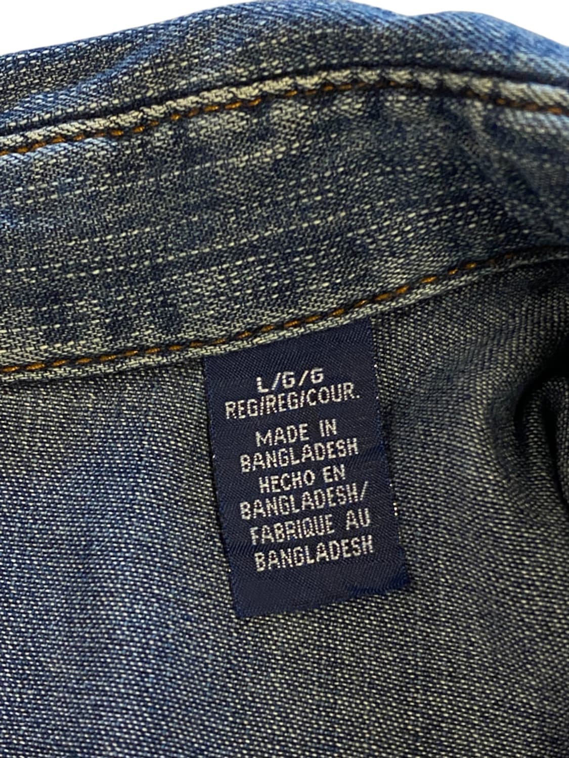 랭글러 데님 셔츠 (Man XL) 상품이미지9