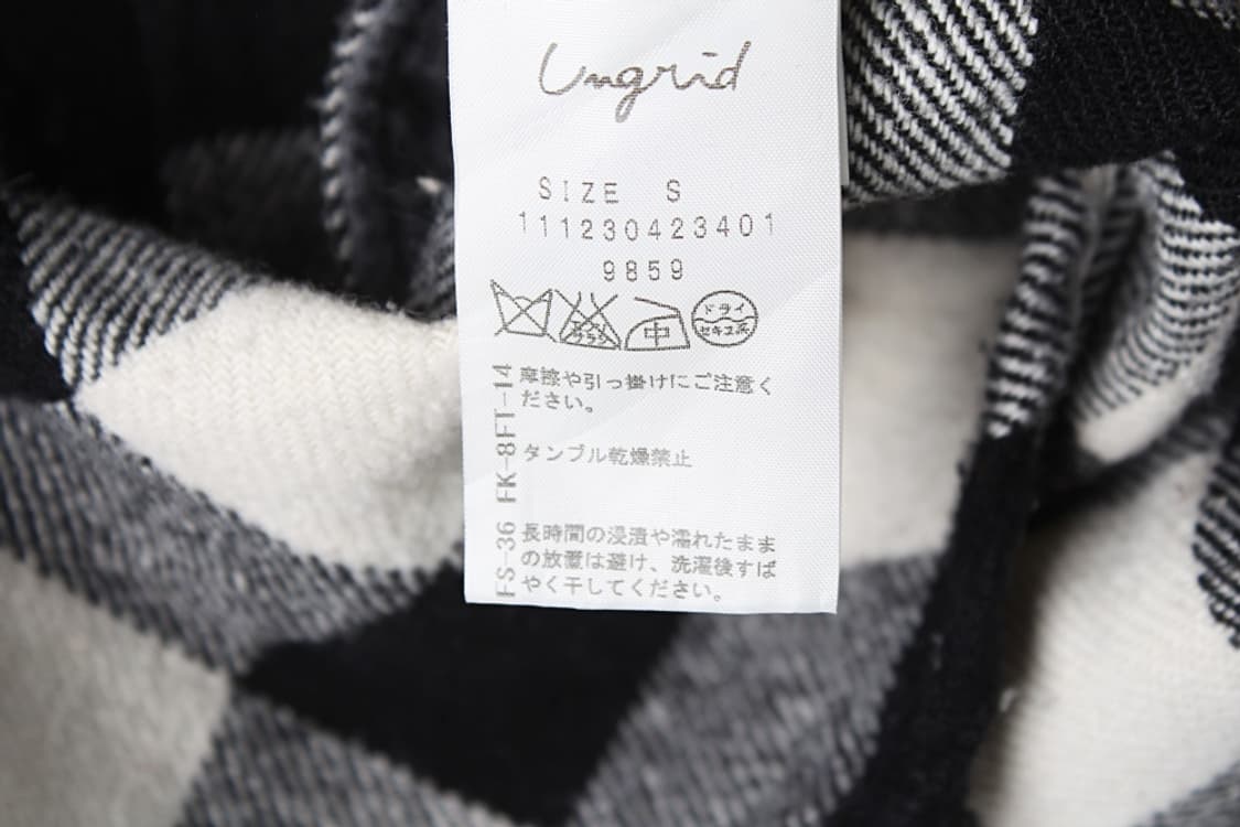 언그리드 우먼 체크셔츠 상품이미지6