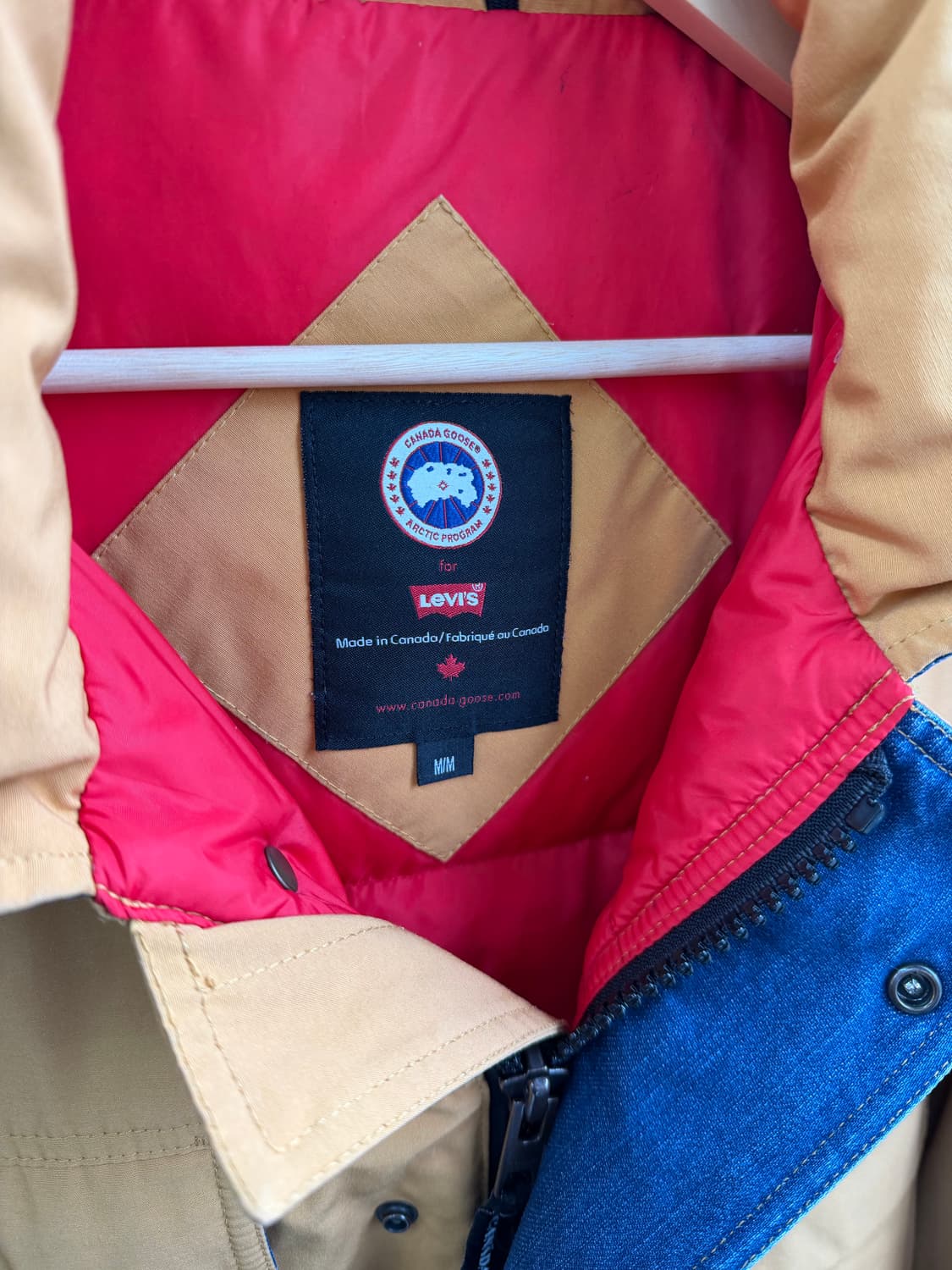 M/ 캐나다구스 x 리바이스 리미티드300 Banff 다운패딩 상품이미지7