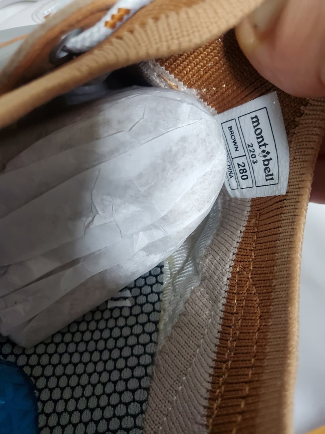 몽벨 스니커즈 정품 280사이즈 미사용  상품이미지5