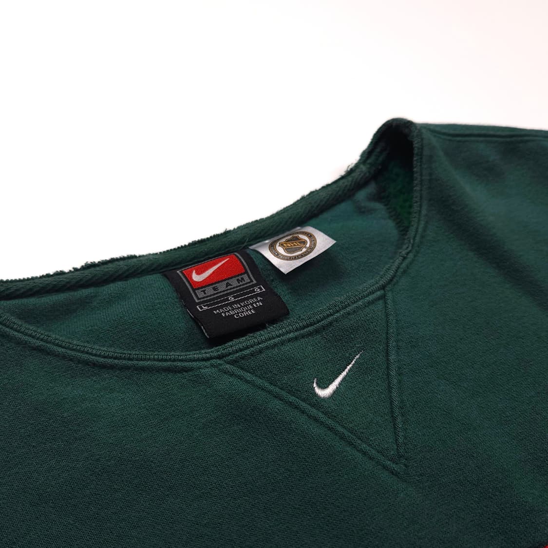 90s 나이키 미네소타 스펠아웃 빅로고 카키 스웻 맨투맨 (100) 상품이미지5