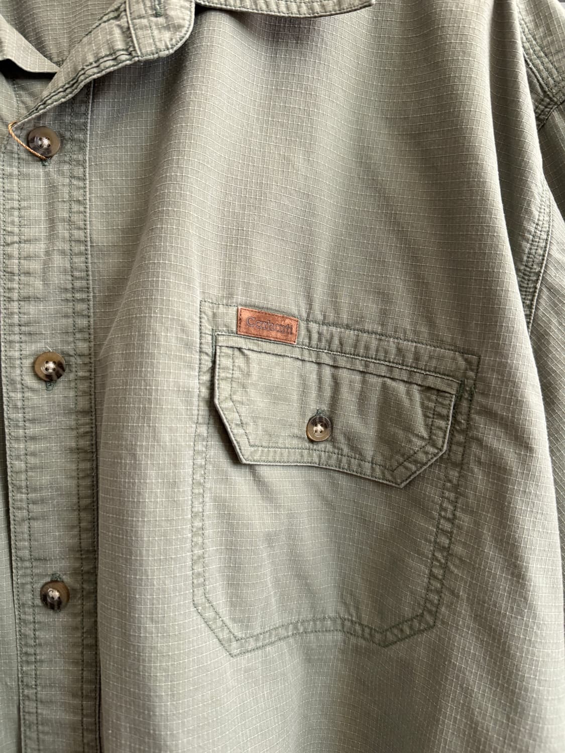 [2XL]칼하트 USA 립스탑 워크셔츠 상품이미지4