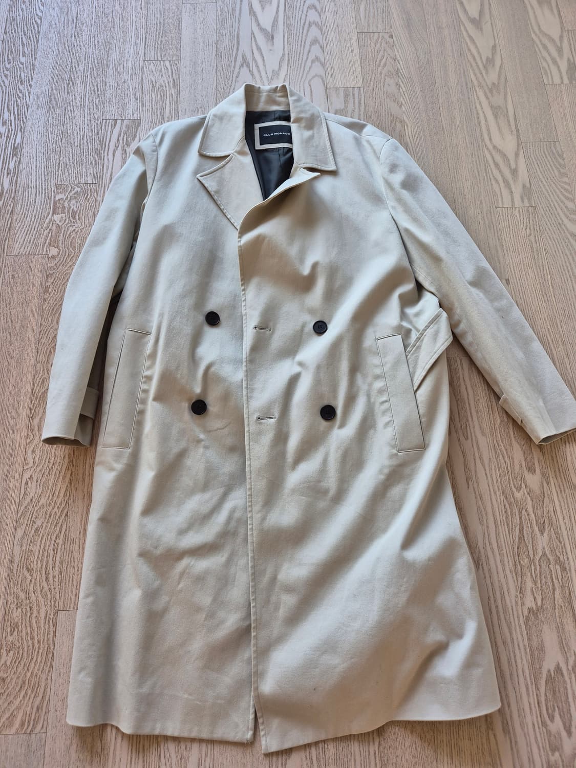 클럽모나코 베이지 트렌치 코트 (1회 착용) 100~105 상품이미지2