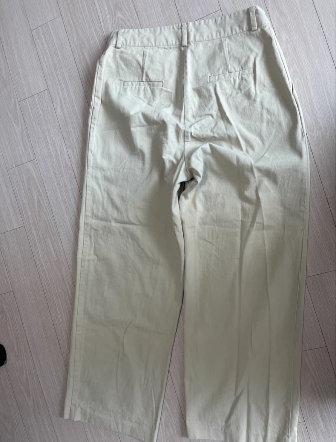 블랙업 베이지 바지 M 상품이미지3