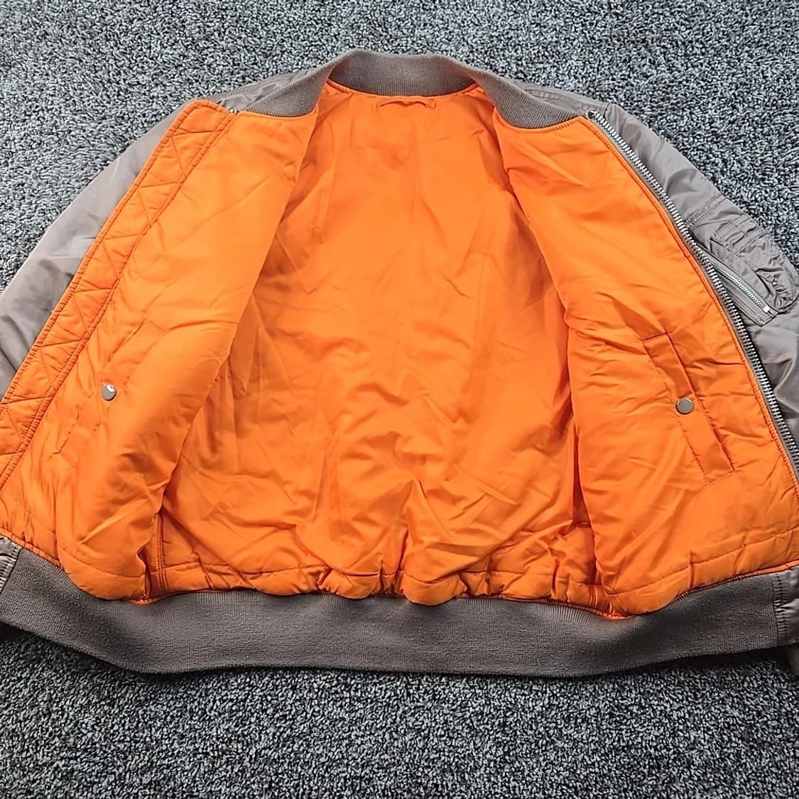  알파 인더스트리 3A 382 지퍼 리버시블 항공 점퍼 상품이미지4