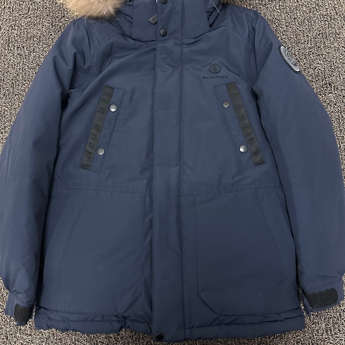 빈폴 공용 덕다운 패딩 점퍼 네이비 90(S) 상품이미지3