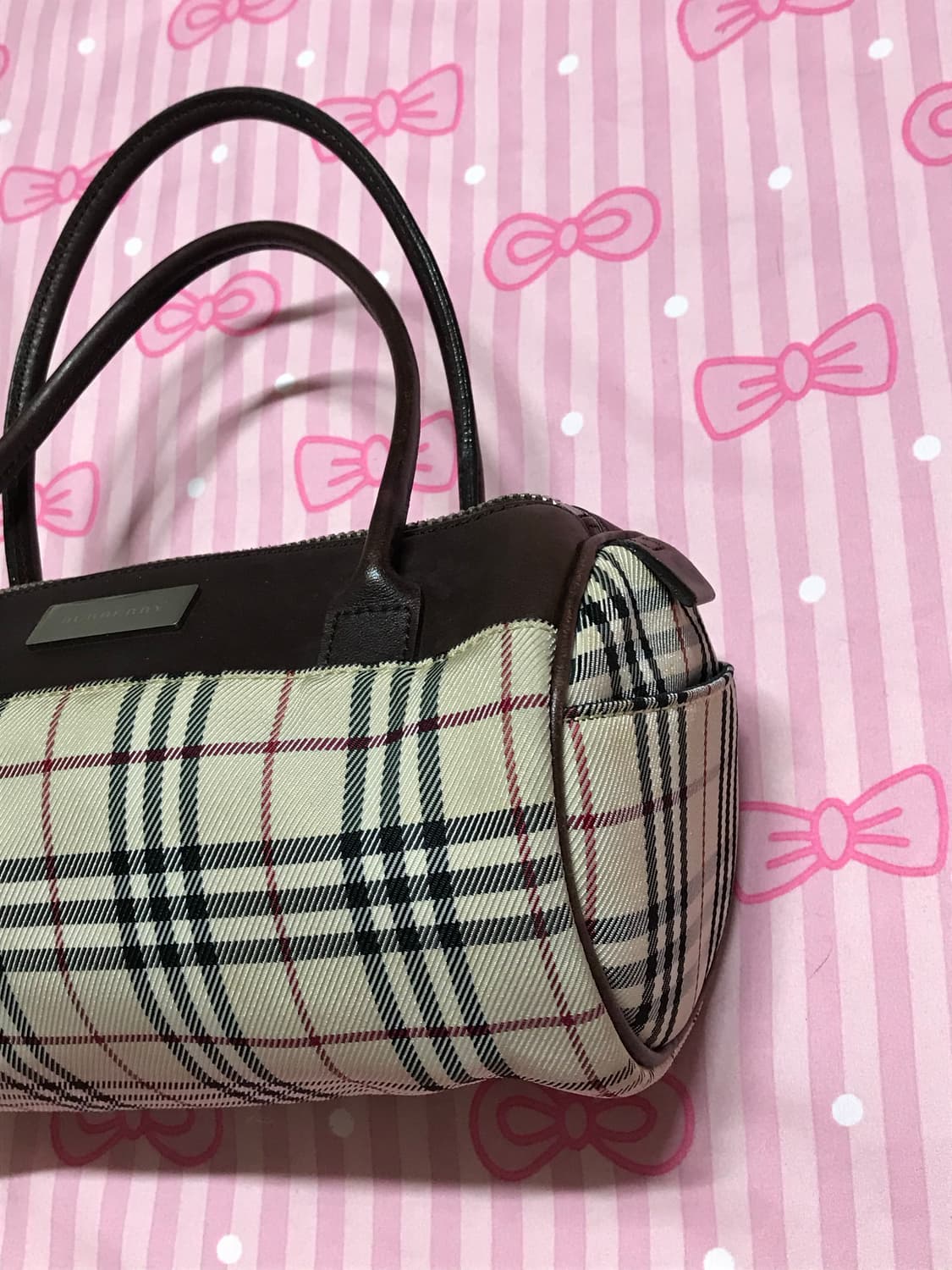 버버리 노바체크 보스턴백 토트백 상품이미지2