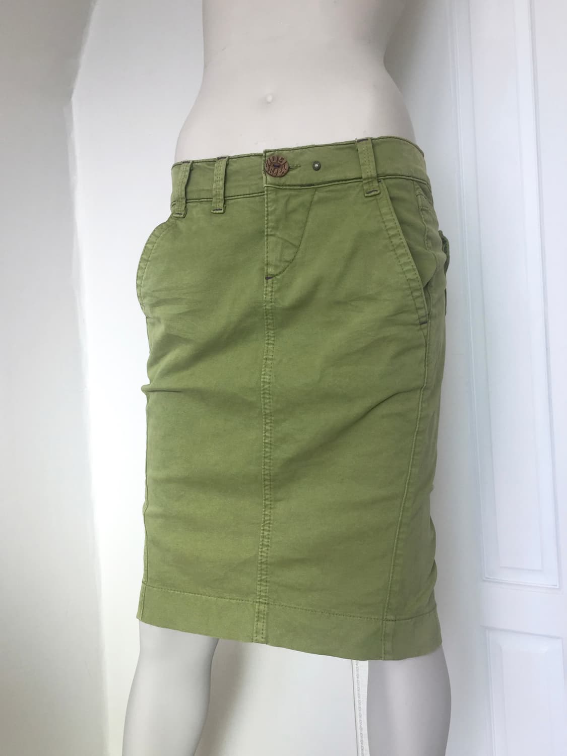 Italy Miss-Sixty60 Vintage Green Skirt 상품이미지2