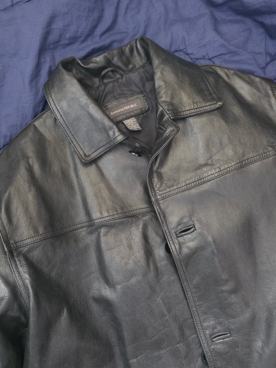 바나나리퍼블릭 레더 카코트 L사이즈 (올드갭 상위 호환) 상품이미지1